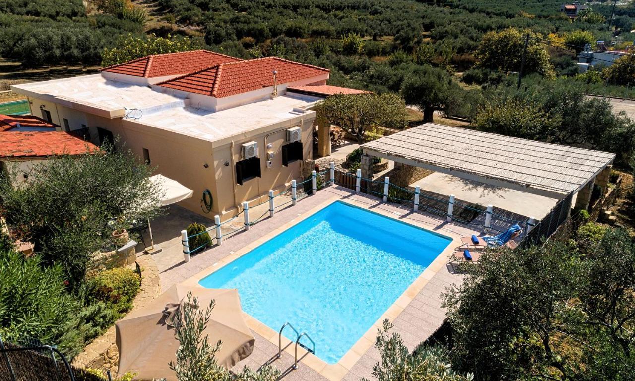 Cretan Kera Villa Heated Pool Екстериор снимка