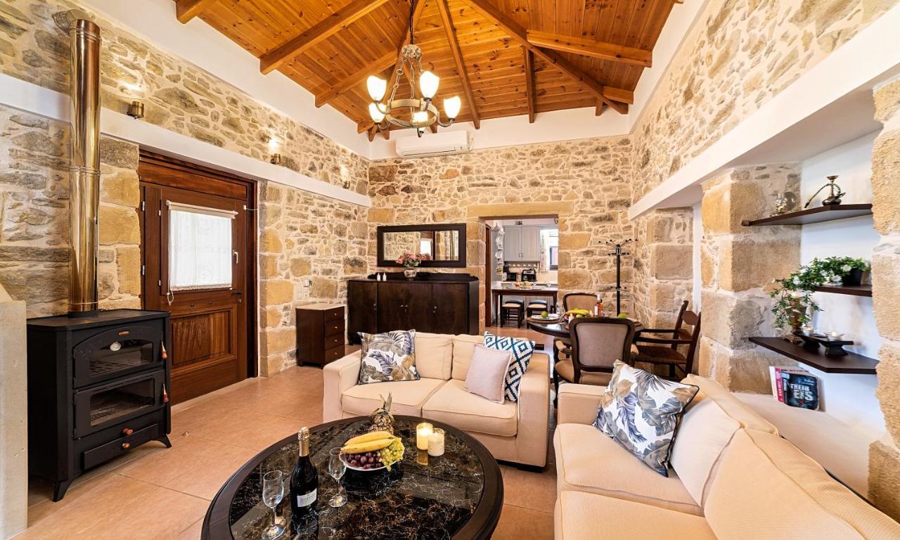 Cretan Kera Villa Heated Pool Екстериор снимка